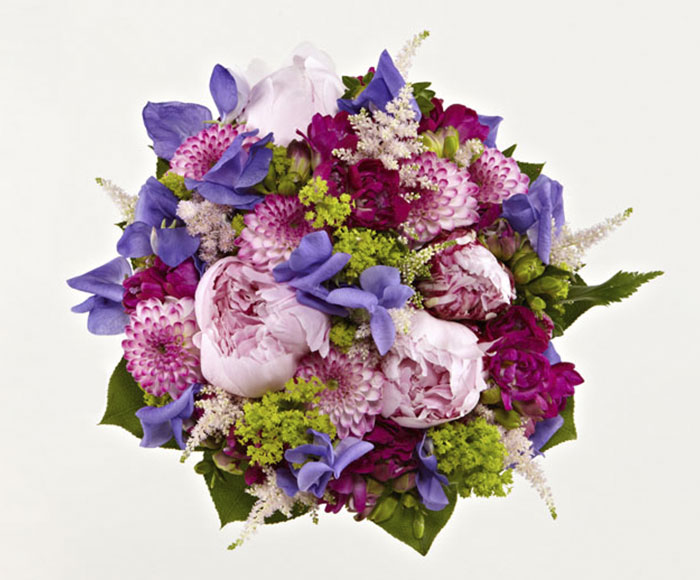 Brautstrauß aus Sommerblumen