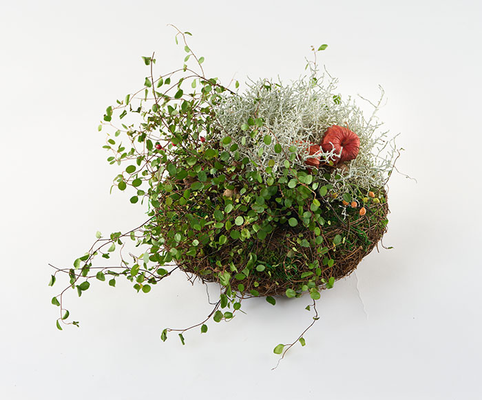 Herbstlicher Grabschmuck